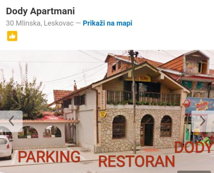 Dody Apartmani 레스코바츠 외부 사진